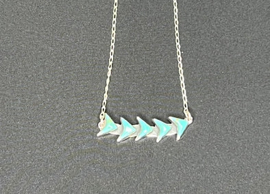 Turquoise Arrow Necklace